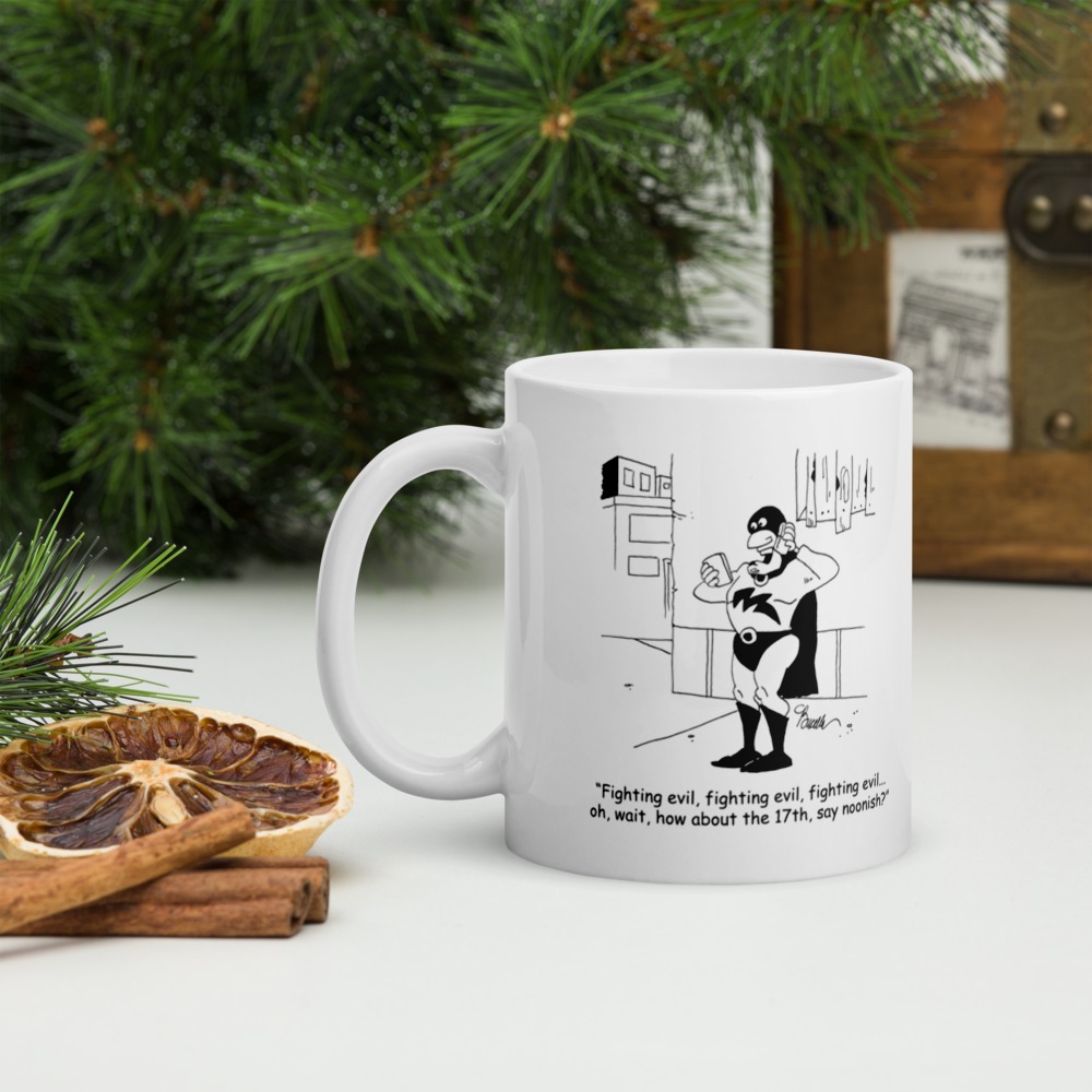 White Glossy Mug