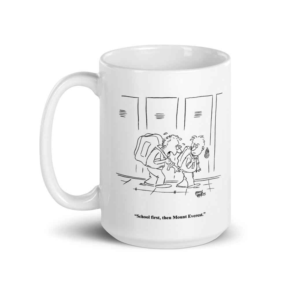 White Glossy Mug