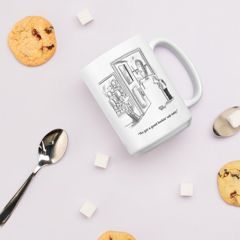 White Glossy Mug