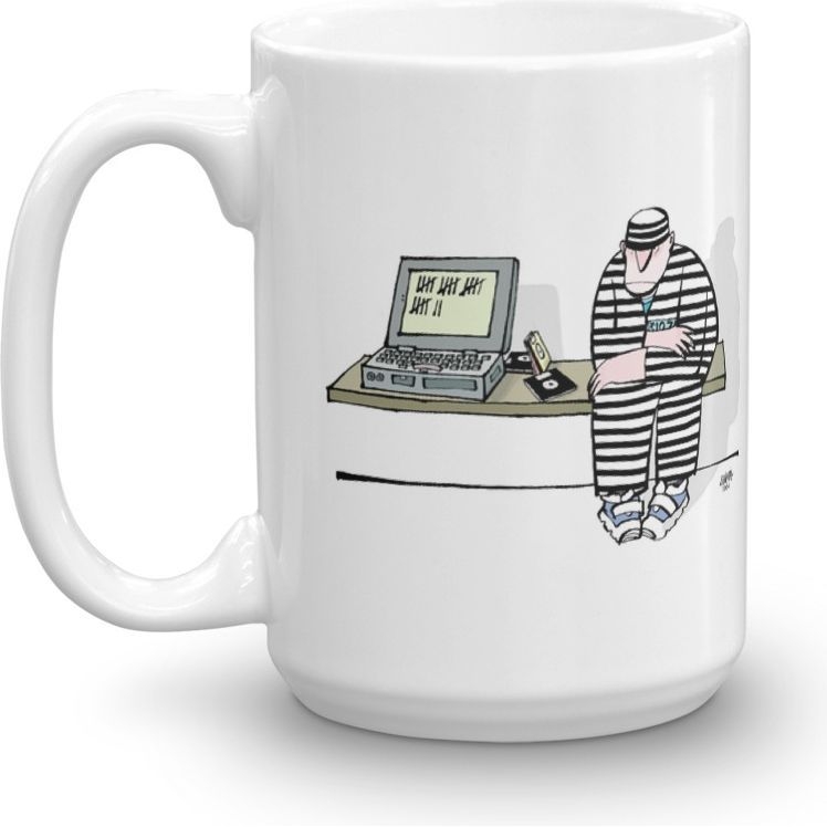 White Glossy Mug
