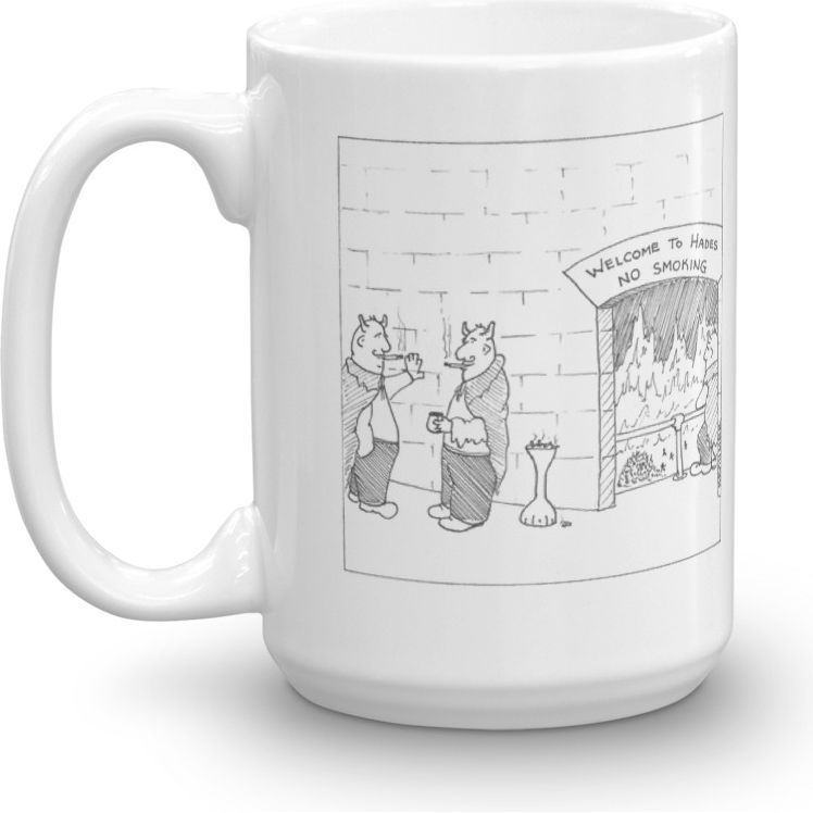 White Glossy Mug