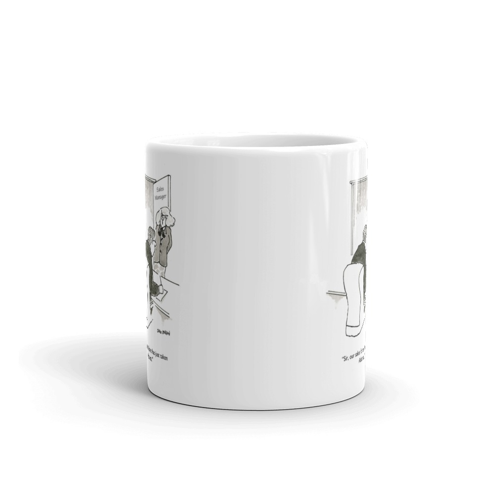 White Glossy Mug