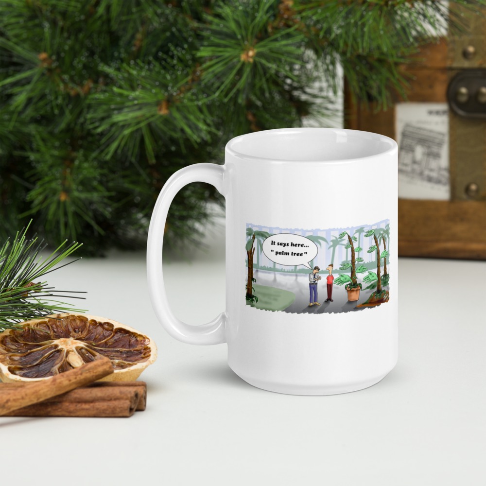 White Glossy Mug