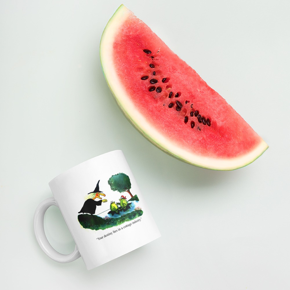 White Glossy Mug
