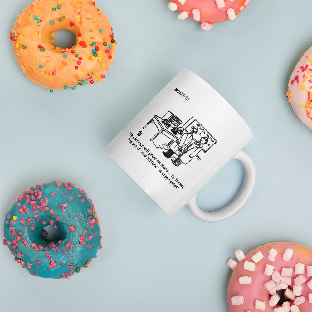 White Glossy Mug