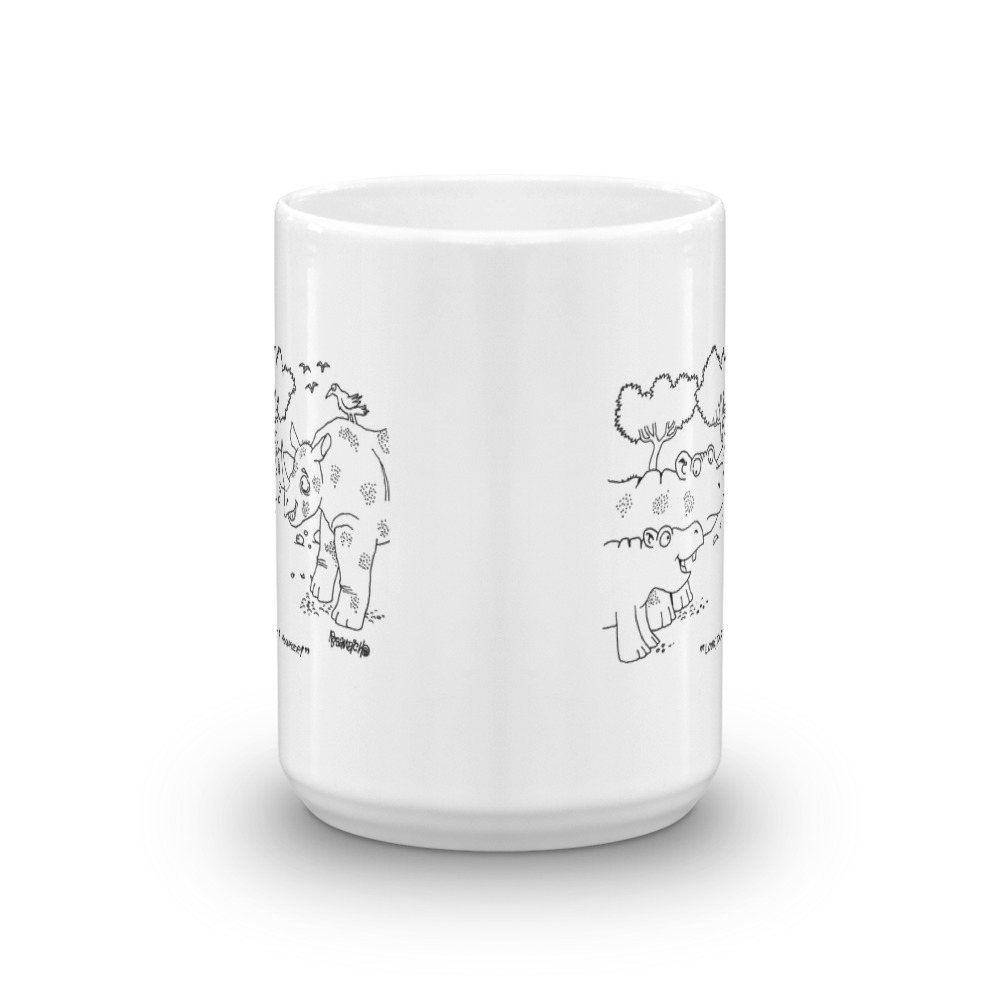 White Glossy Mug
