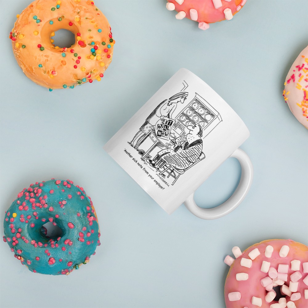 White Glossy Mug