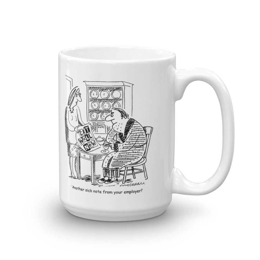 White Glossy Mug