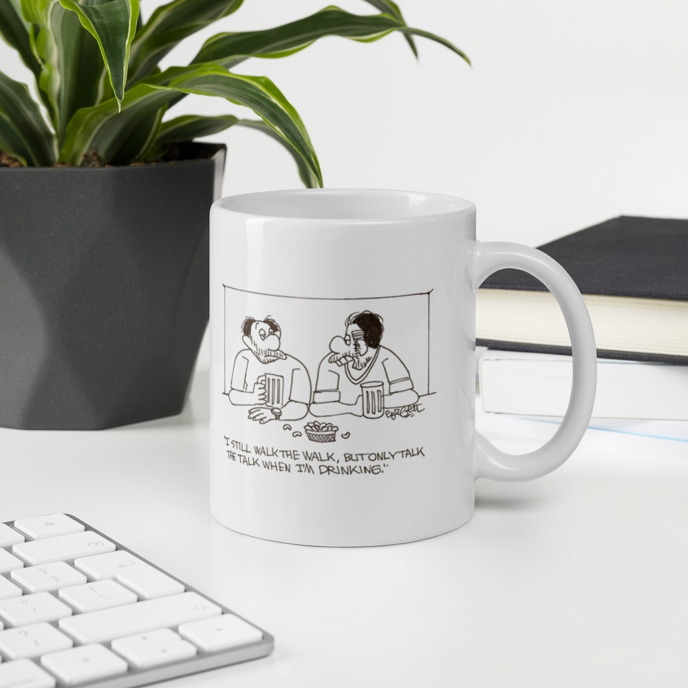 White Glossy Mug