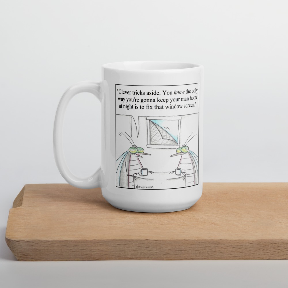White Glossy Mug