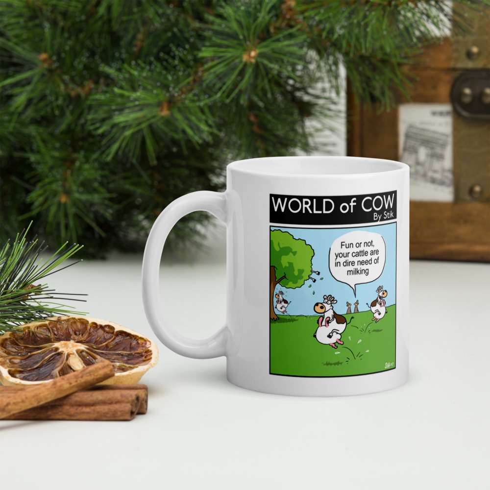 White Glossy Mug