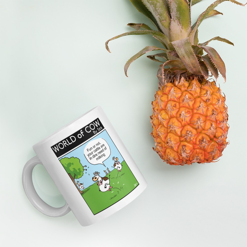 White Glossy Mug