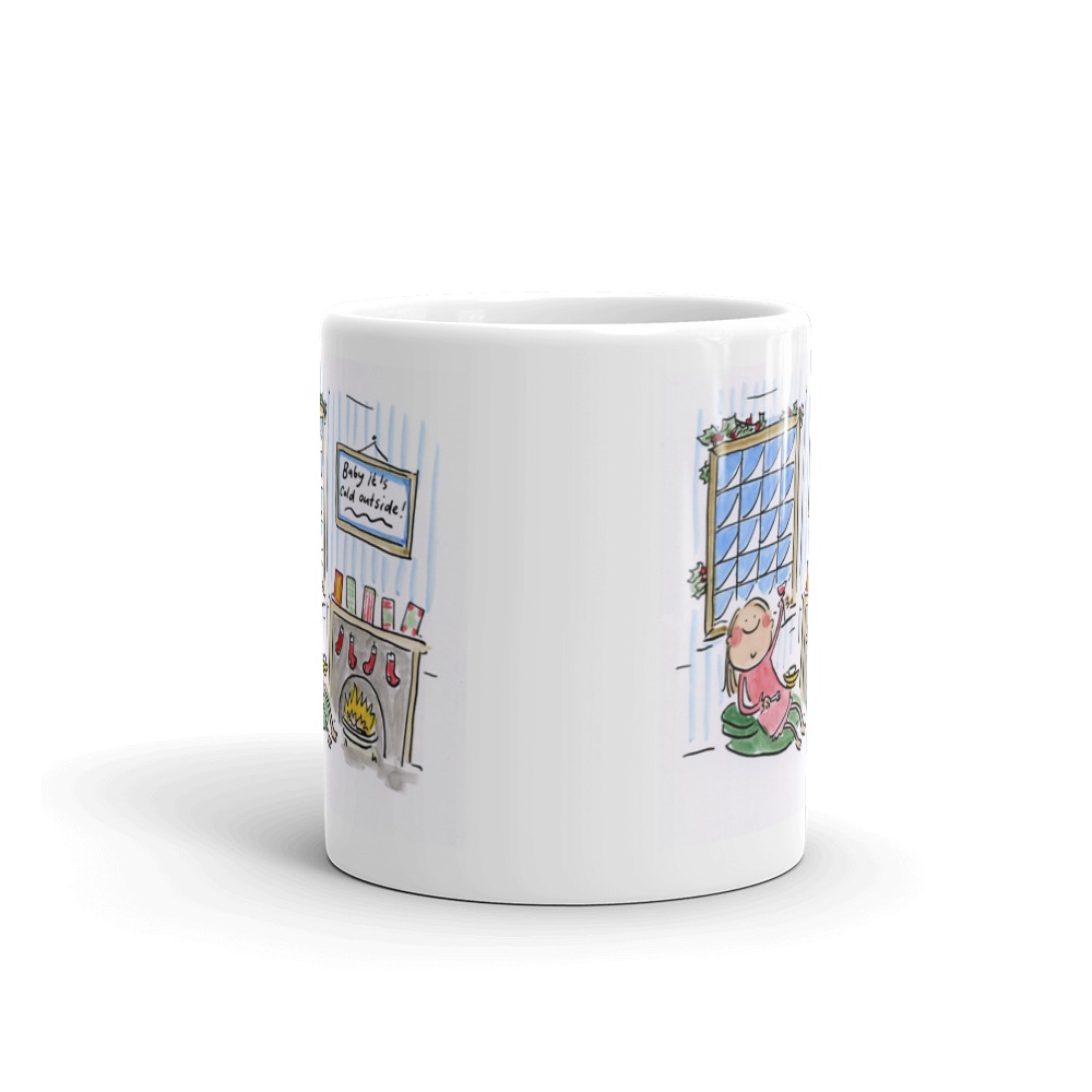 White Glossy Mug