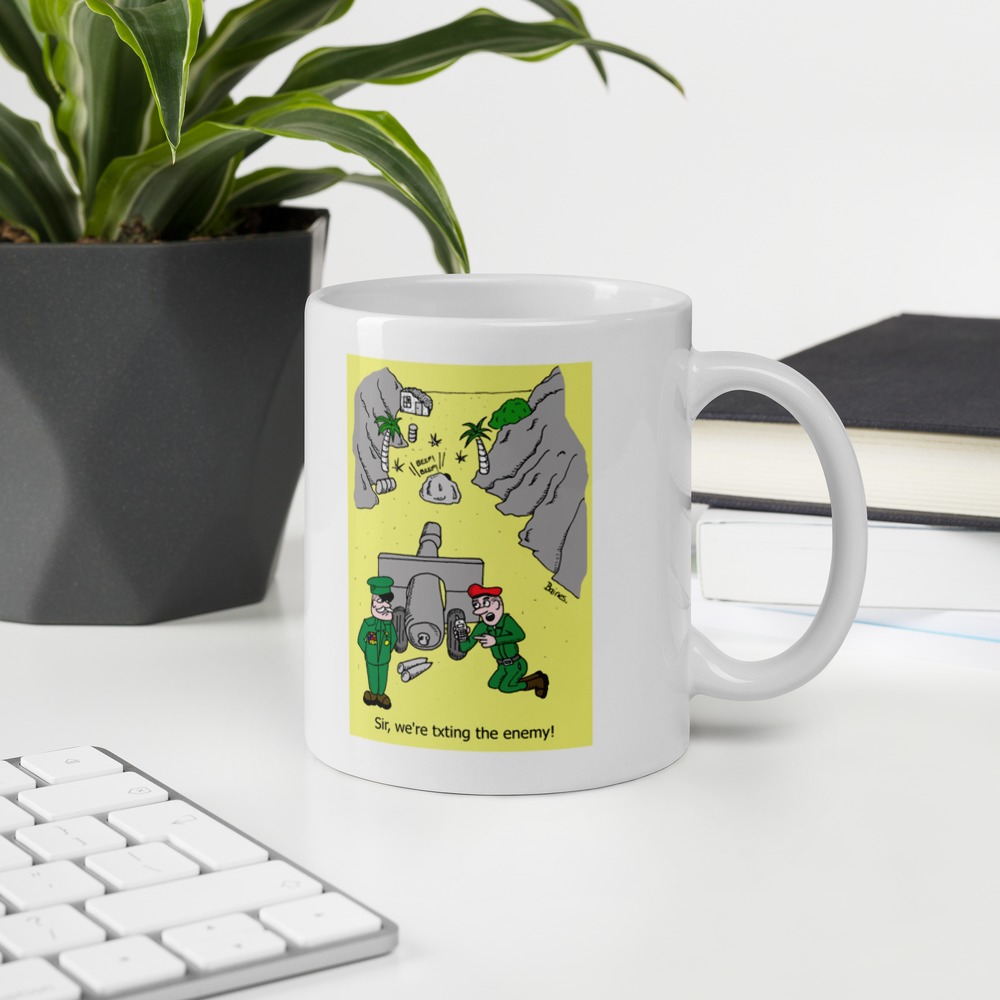 White Glossy Mug