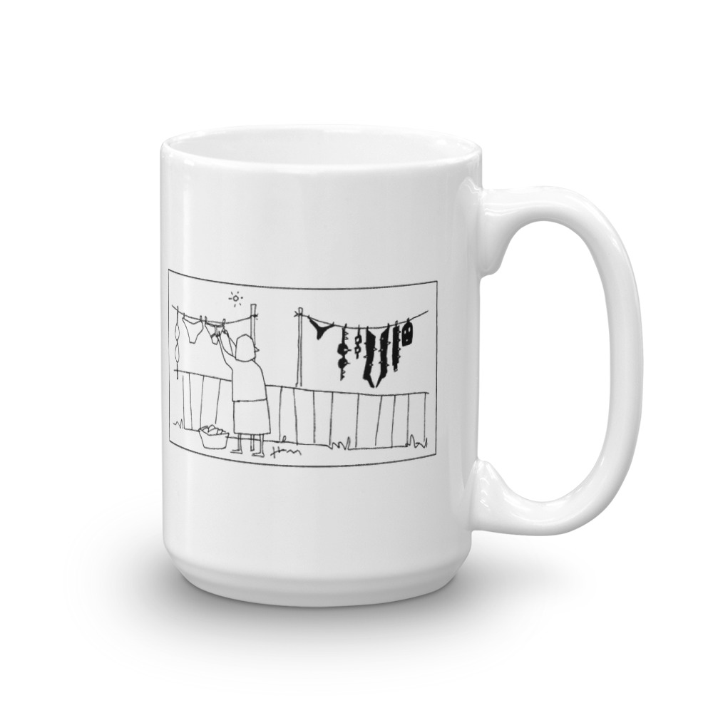 White Glossy Mug