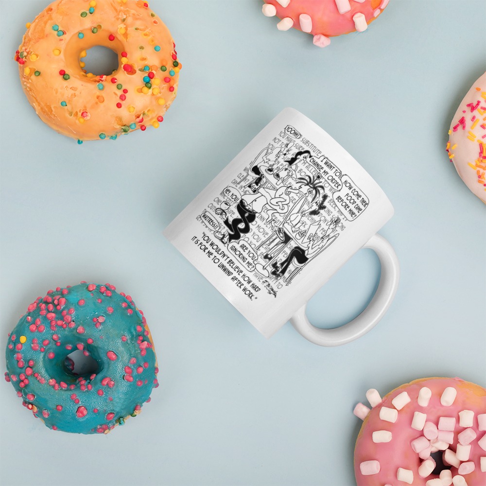 White Glossy Mug