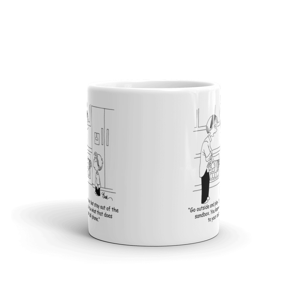White Glossy Mug