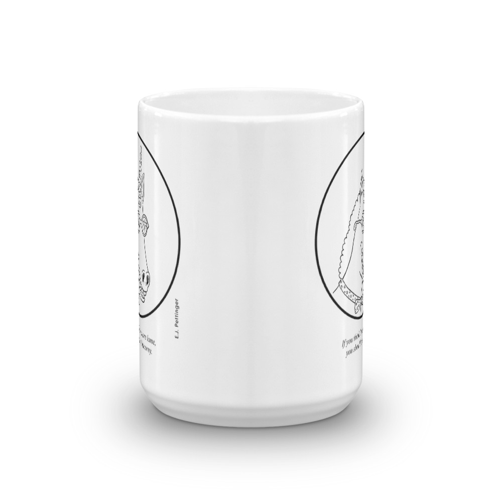 White Glossy Mug