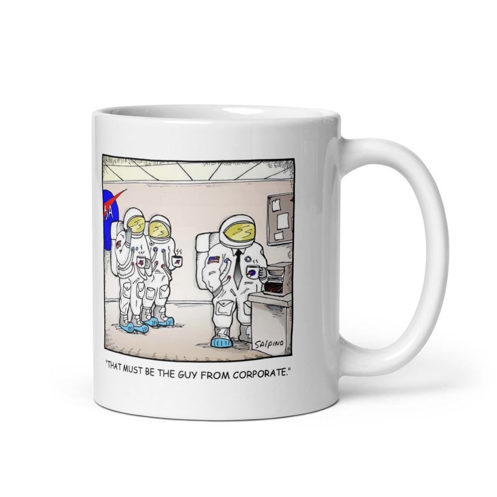 White Glossy Mug