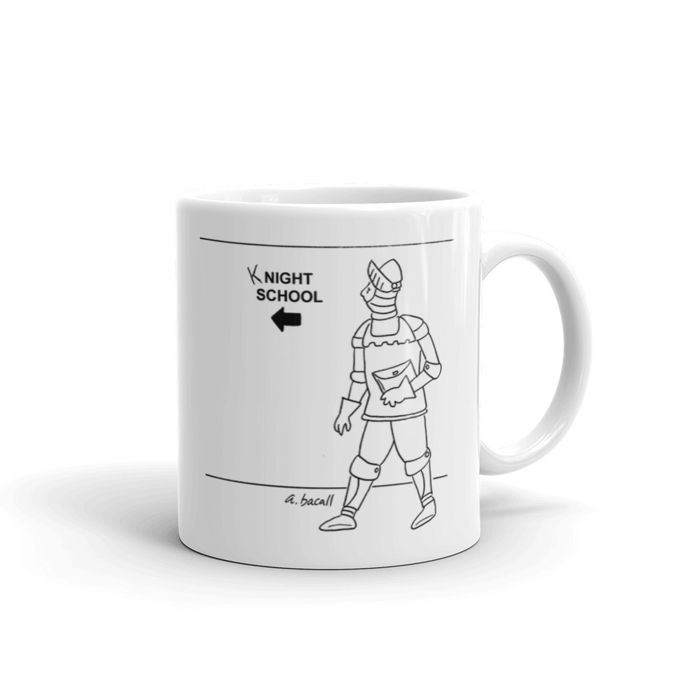 White Glossy Mug
