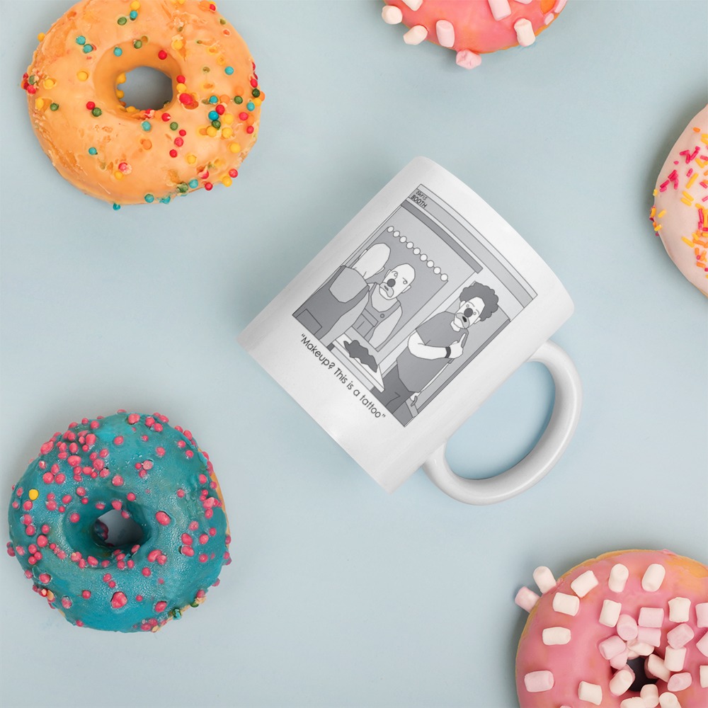 White Glossy Mug
