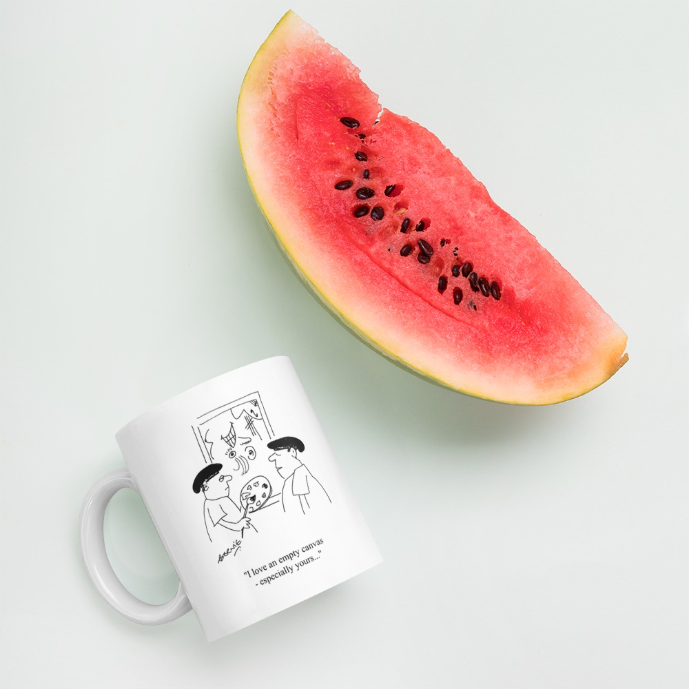 White Glossy Mug