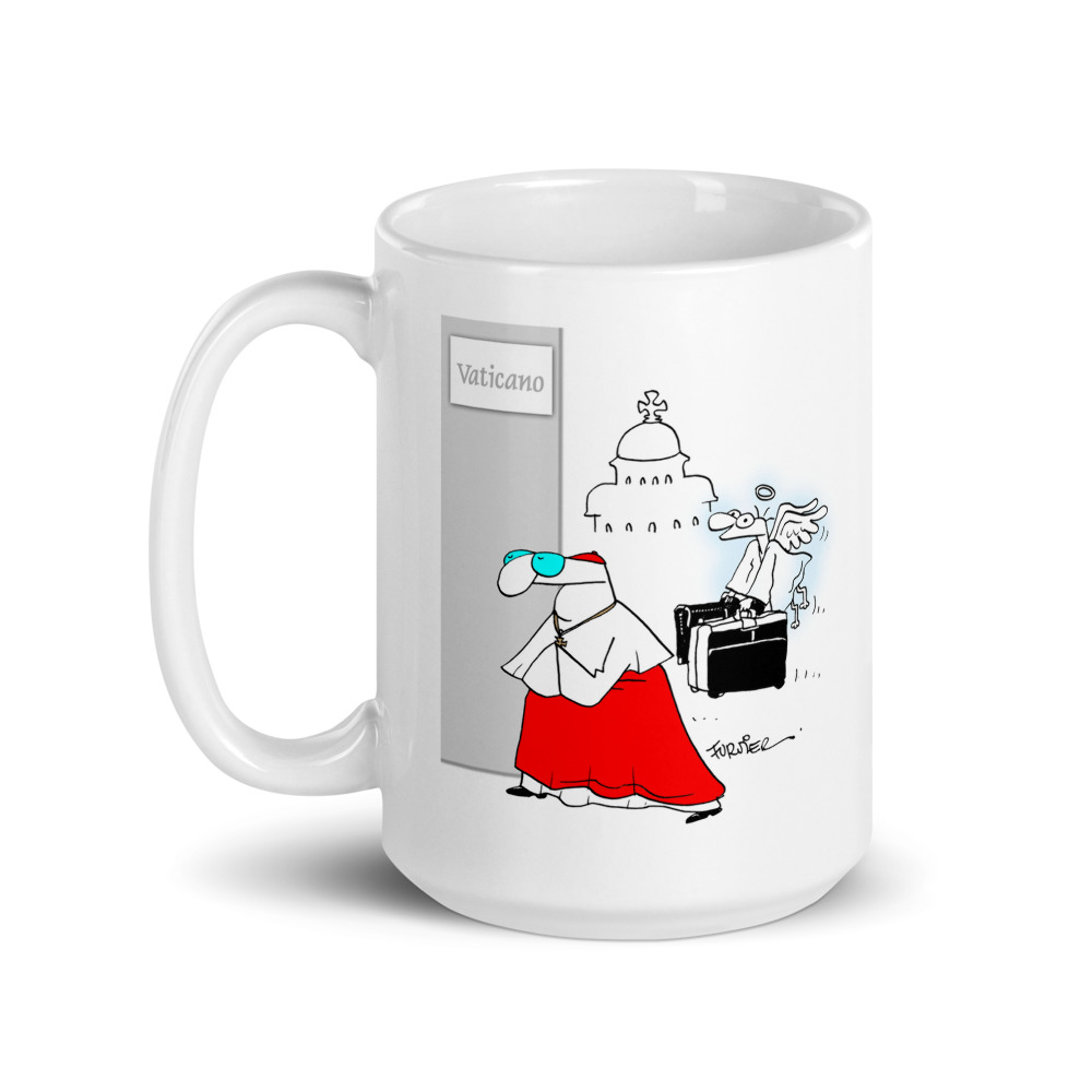 White Glossy Mug