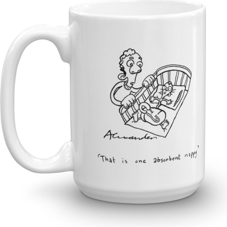 White Glossy Mug