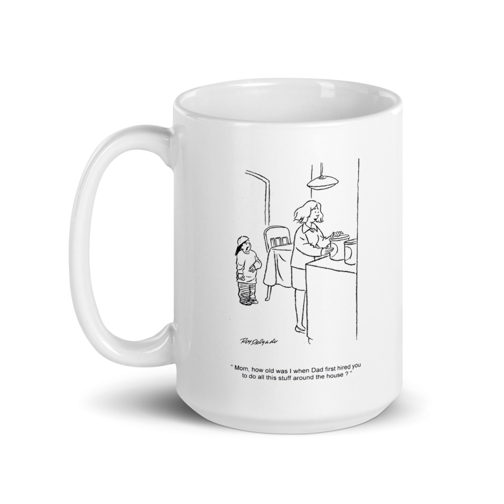 White Glossy Mug