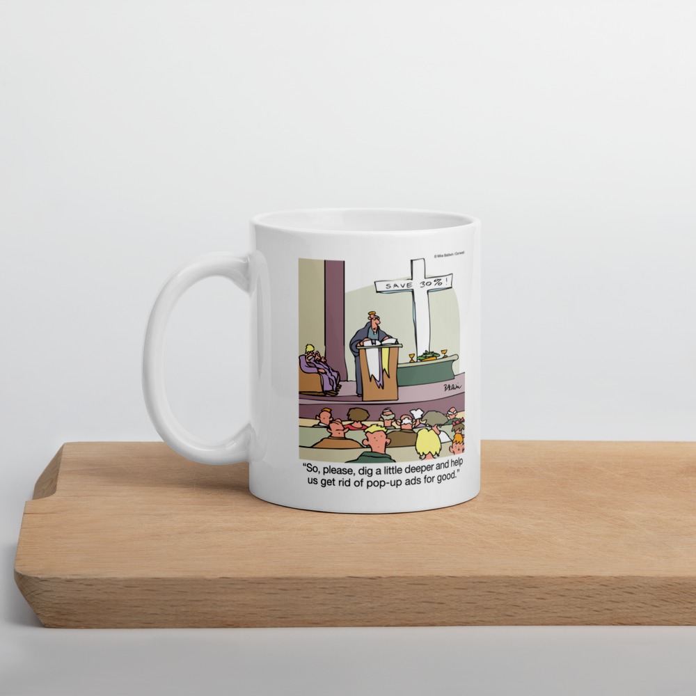 White Glossy Mug