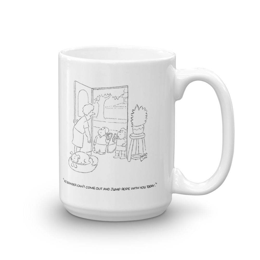 White Glossy Mug