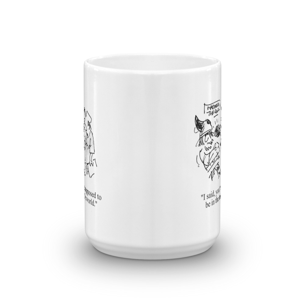 White Glossy Mug