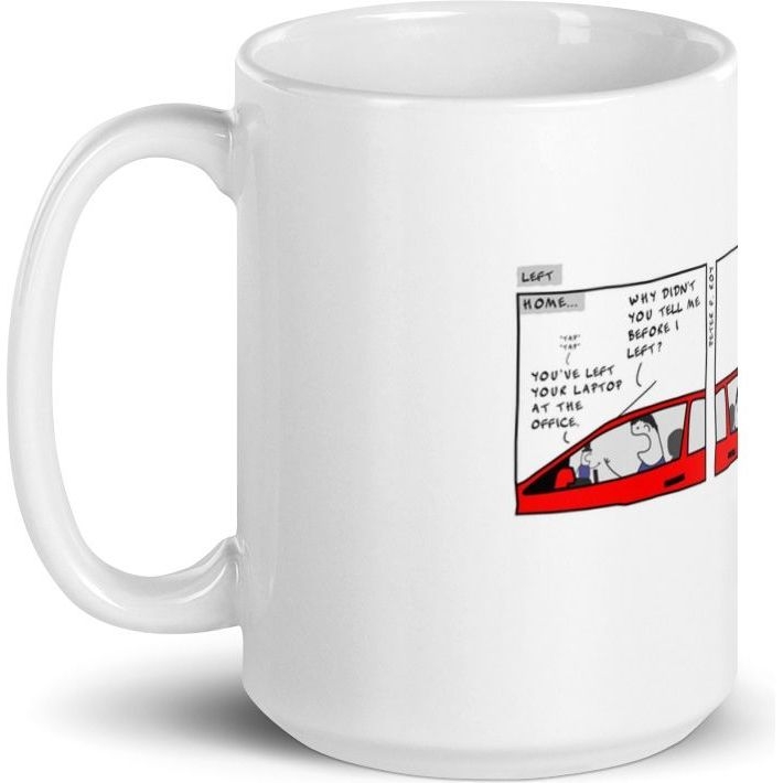 White Glossy Mug