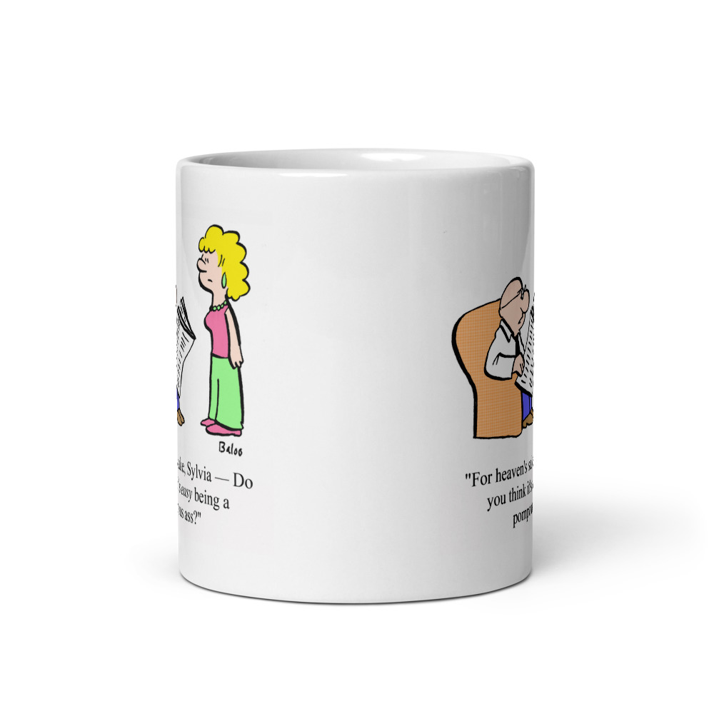 White Glossy Mug