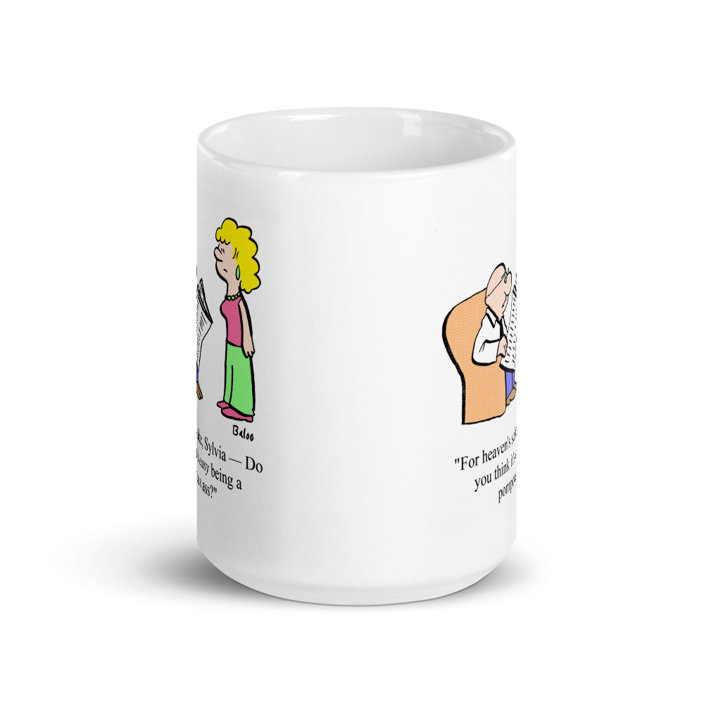 White Glossy Mug