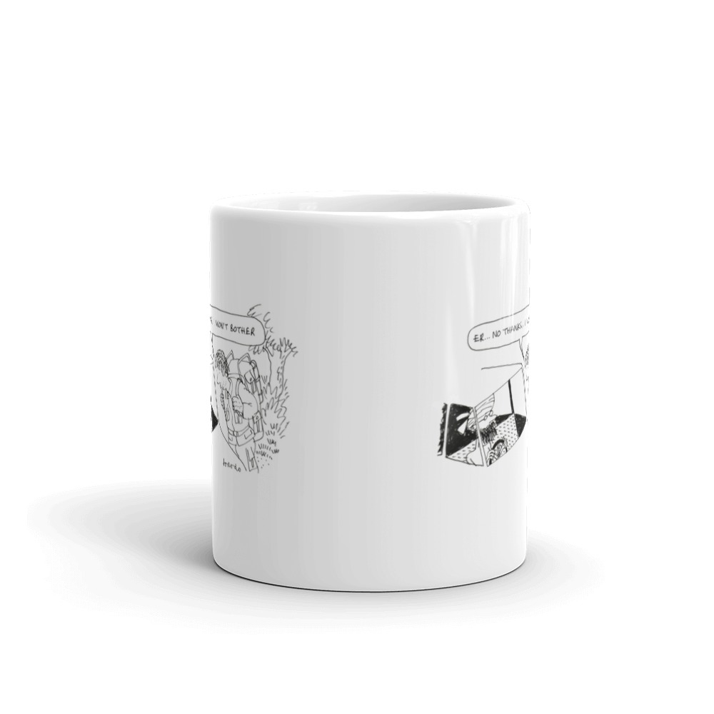 White Glossy Mug