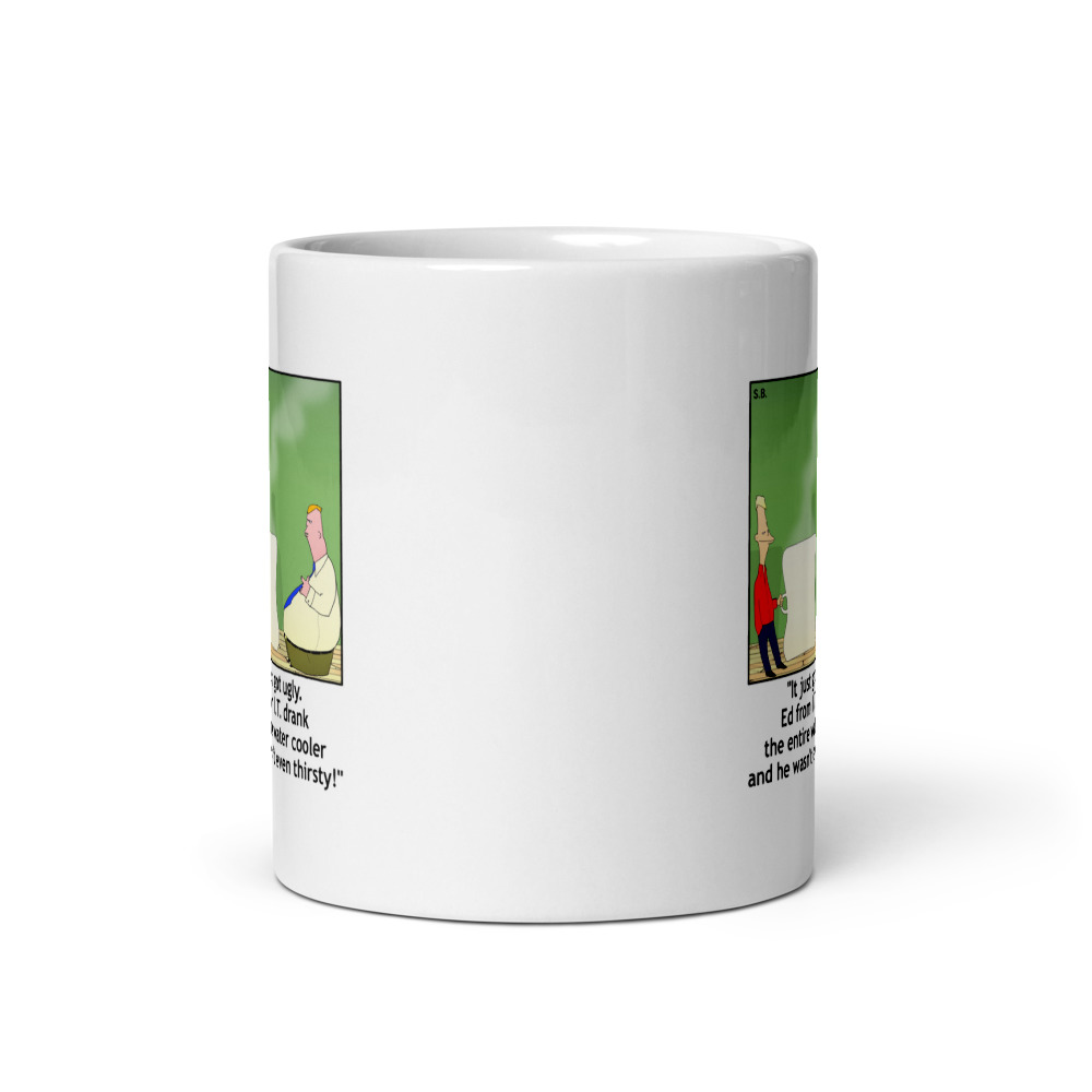 White Glossy Mug