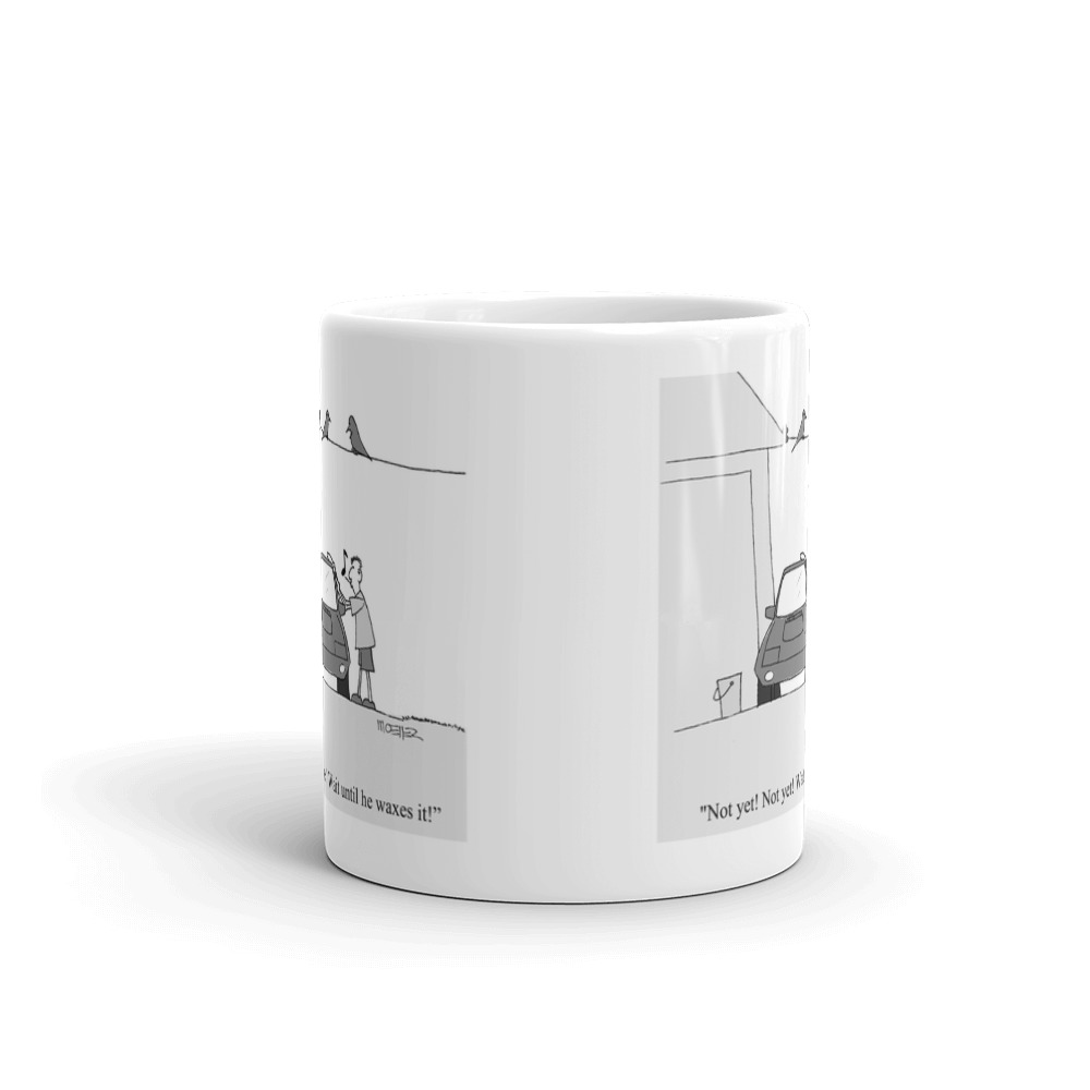White Glossy Mug