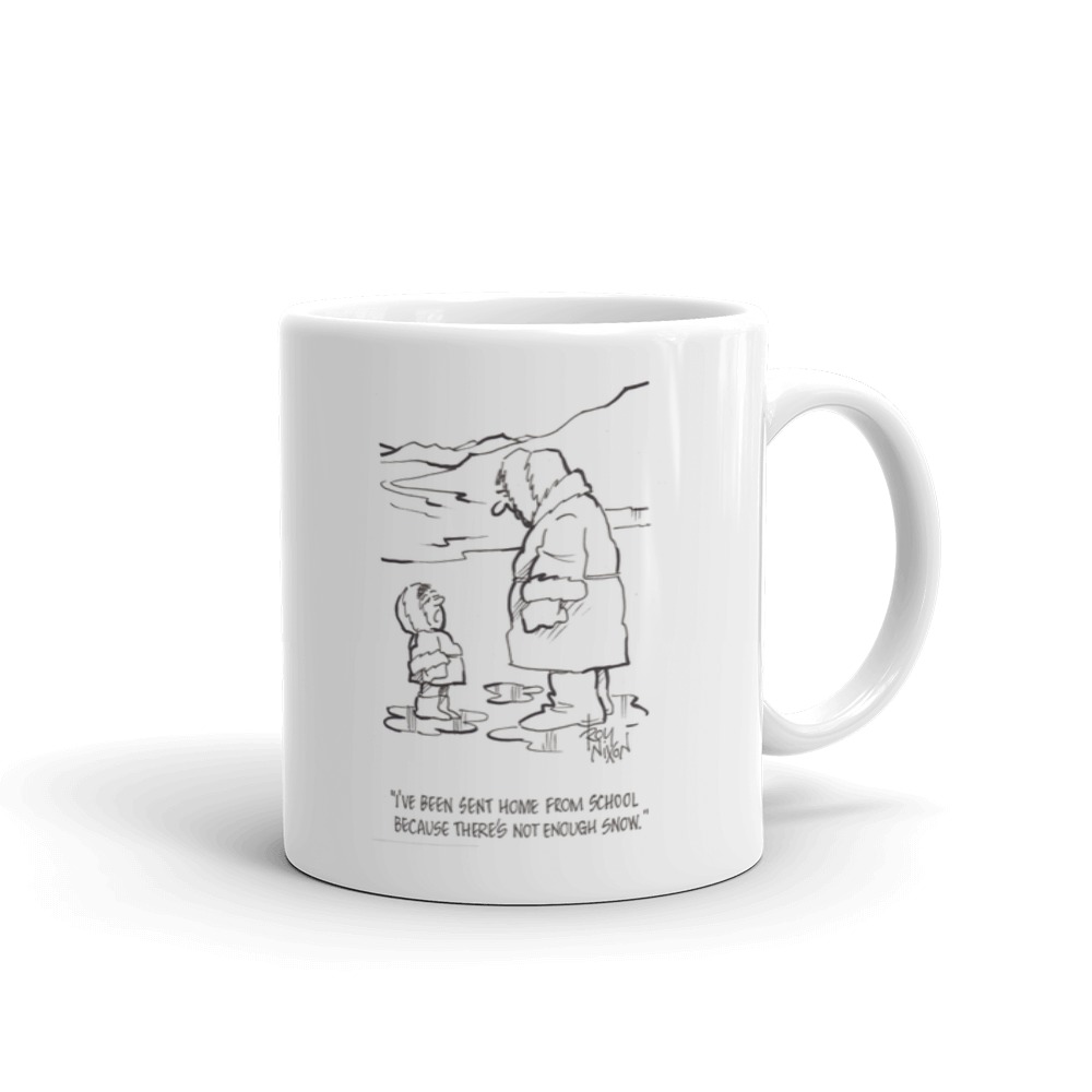 White Glossy Mug