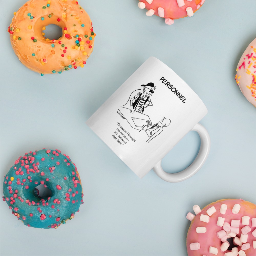 White Glossy Mug