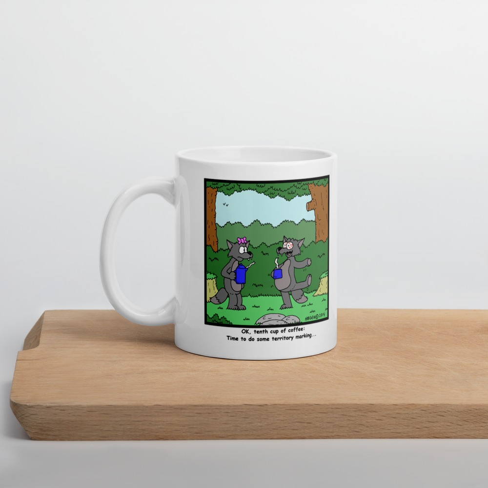 White Glossy Mug