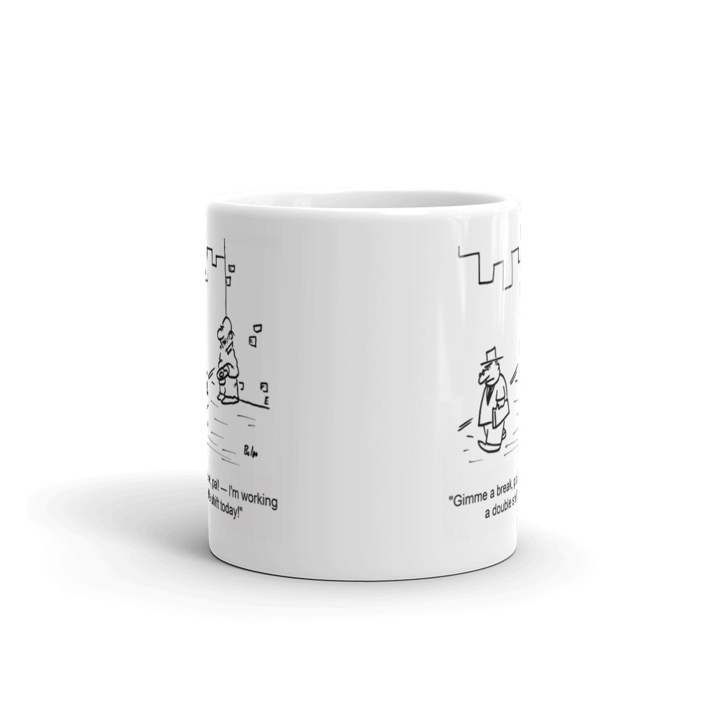 White Glossy Mug