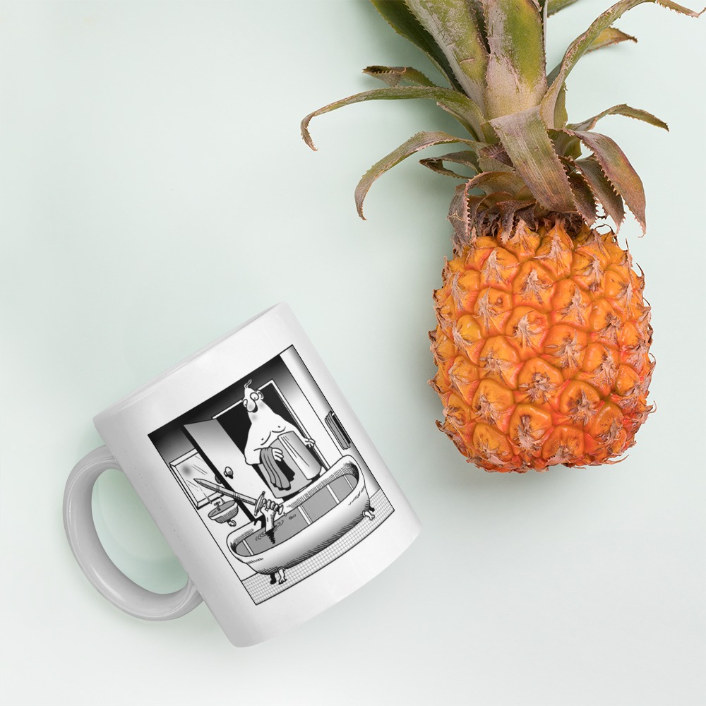 White Glossy Mug