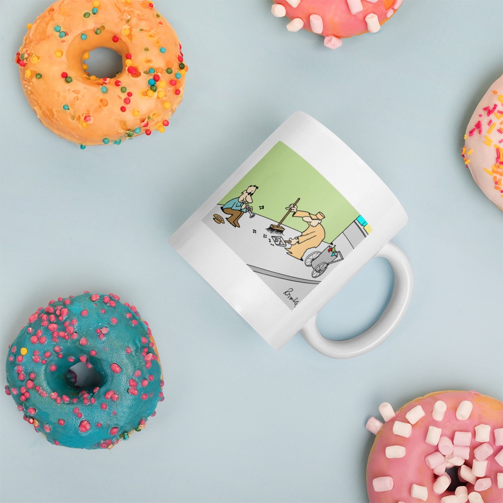 White Glossy Mug