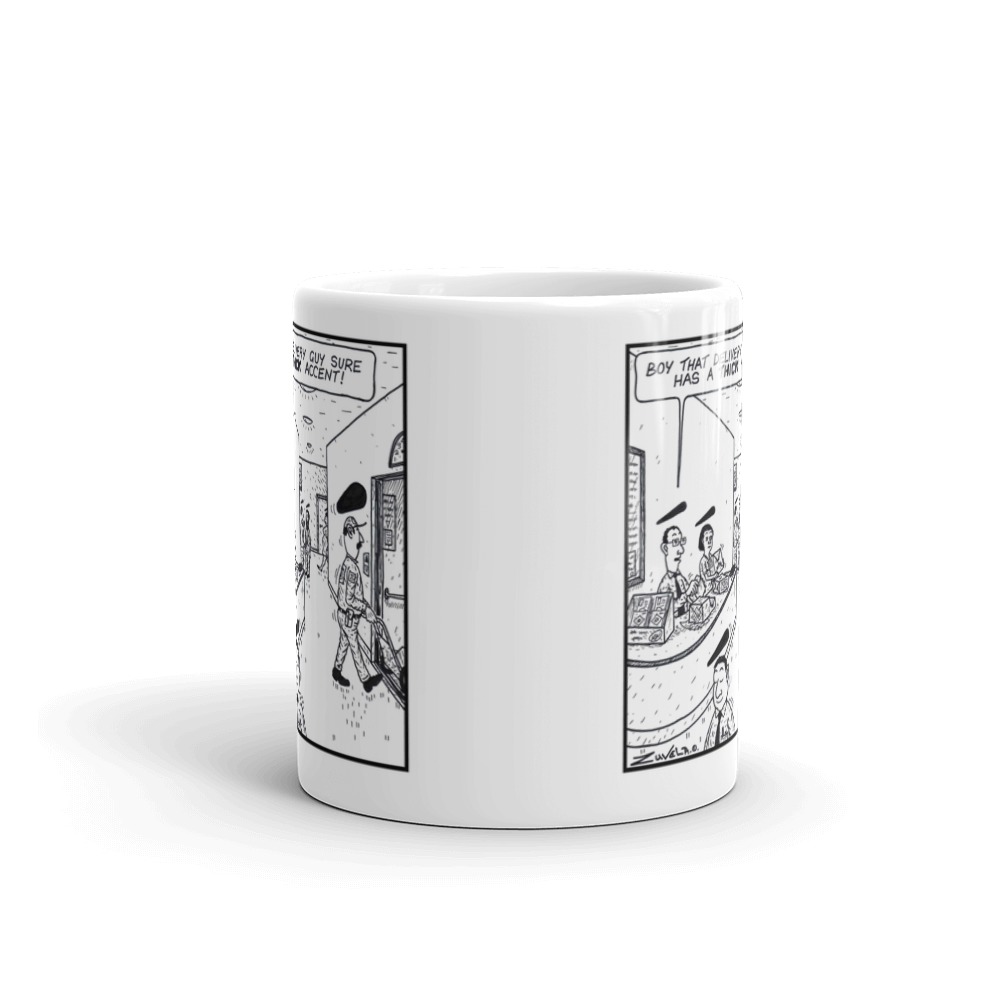 White Glossy Mug