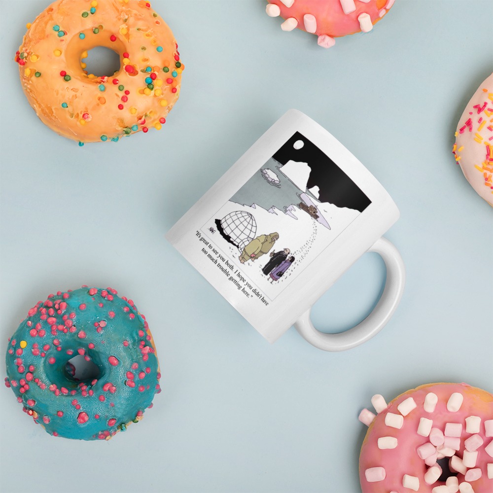 White Glossy Mug