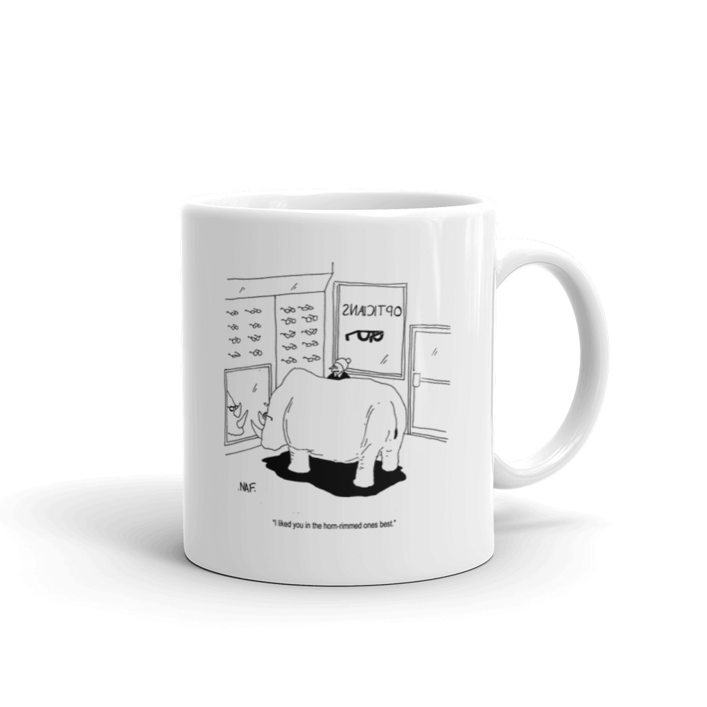 White Glossy Mug