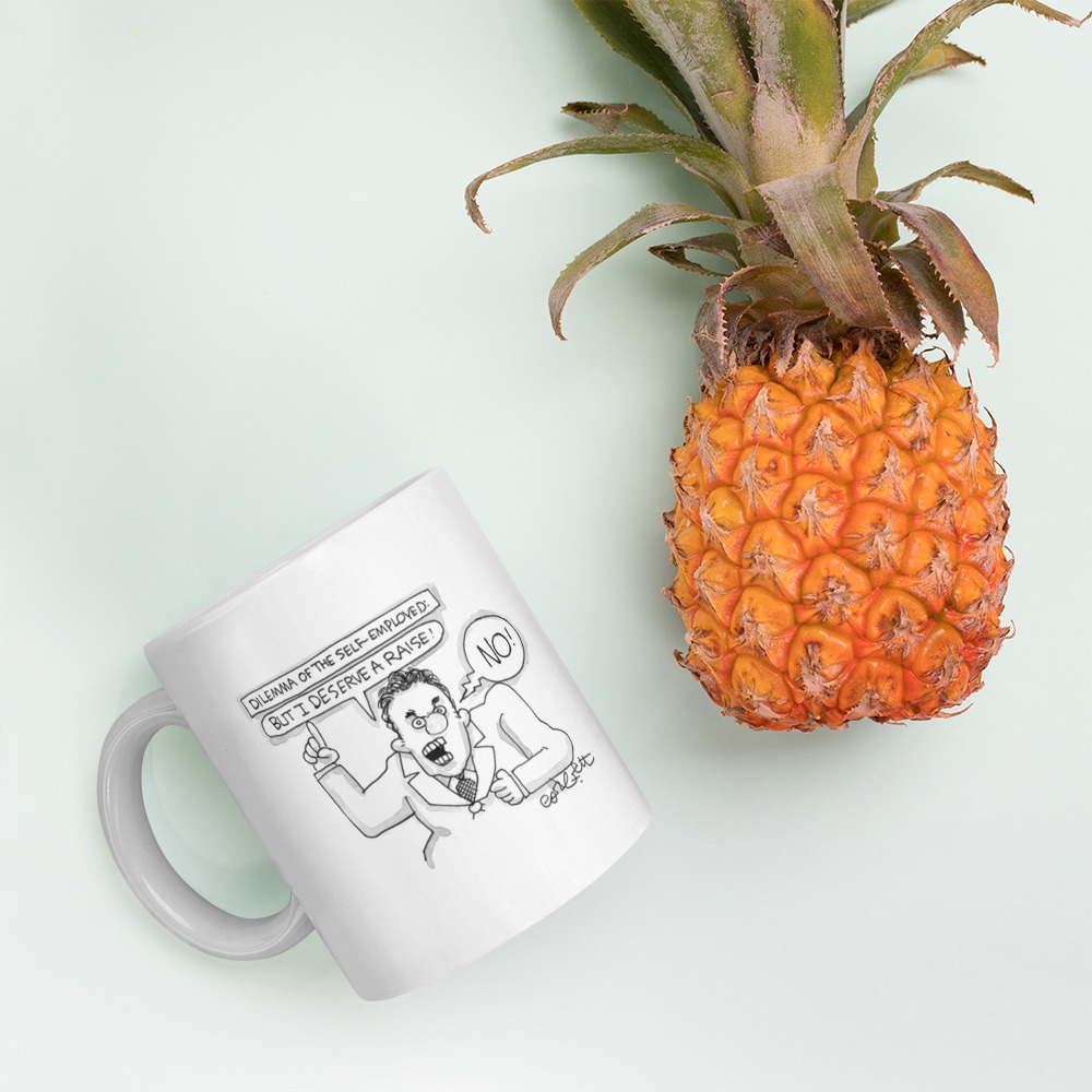 White Glossy Mug