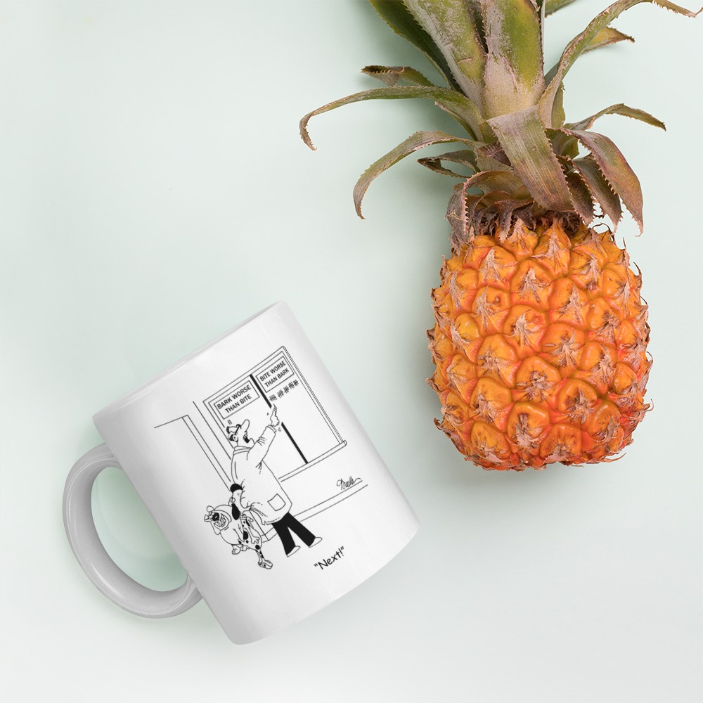 White Glossy Mug