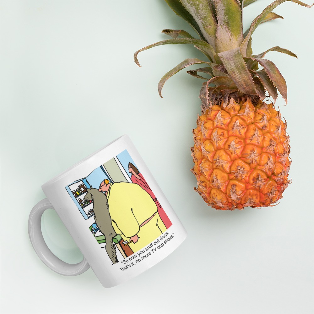White Glossy Mug